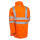 Men's High Visibility 4-In-1 Safety Hooded Jacket